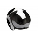 Bubble Shield Chrome Aksesoris Helm Visor Hitam 0
