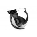 Bubble Shield Chrome Aksesoris Helm Visor Hitam 1