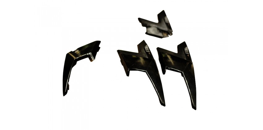 N64 Aksesoris Helm Top Vent Hitam 0