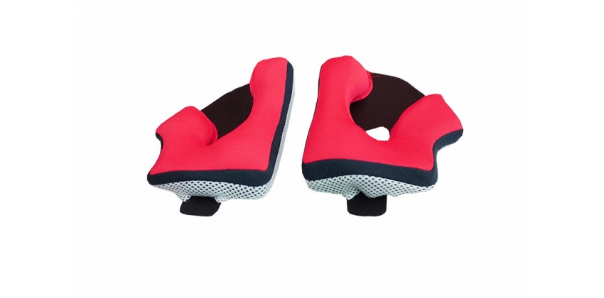 N64 Aksesoris Helm Cheek Pad Merah 0