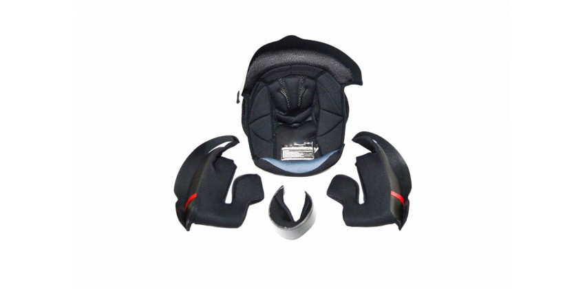 NF300 Aksesoris Helm Crown Pad Hitam 0