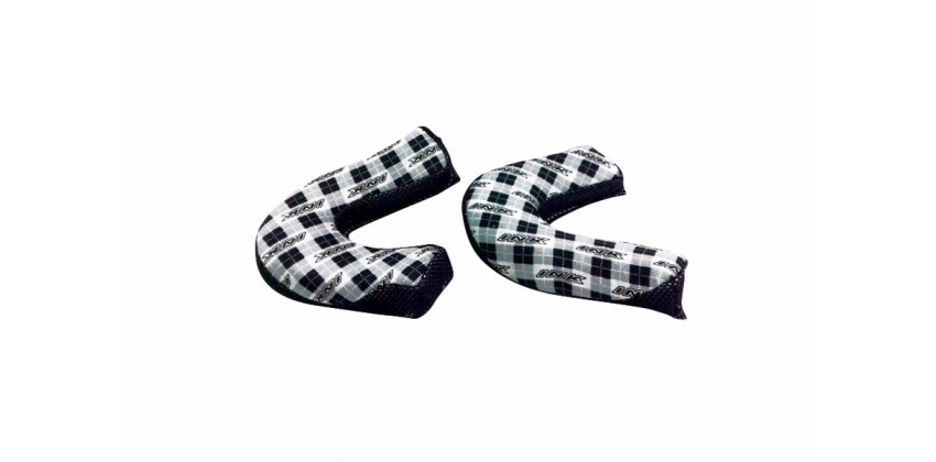 T1 Aksesoris Helm Cheek Pad Hitam 0