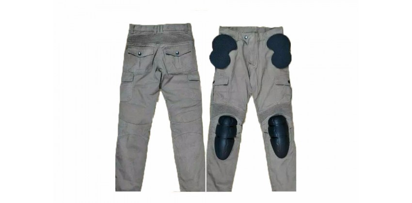 Sky Tunner Khaki Celana Bikers Celana Touring Denim 0