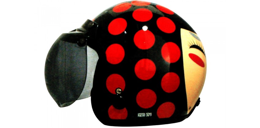 IGLOO Josei Dot Retro Black Red 0
