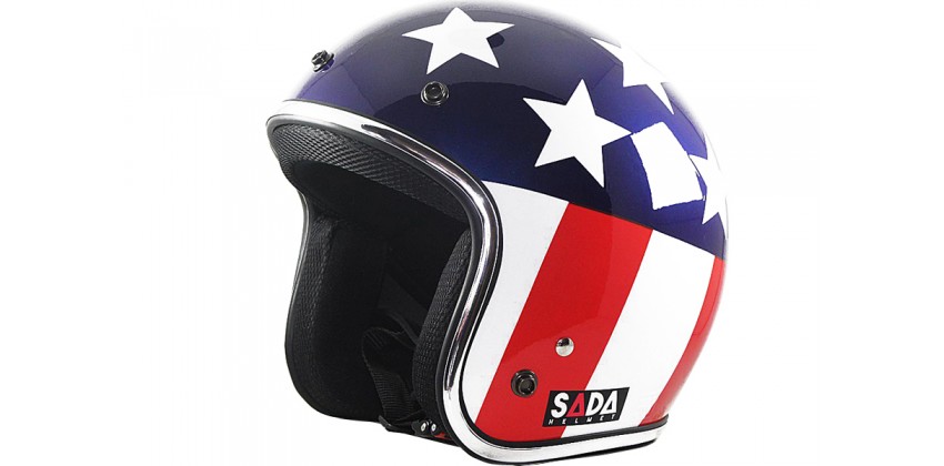 The Star #1 Helm Retro Putih XL 0