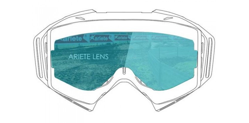 Lens with Clip : Blue Sky Sunglasses & Goggles Motocross Goggle 0