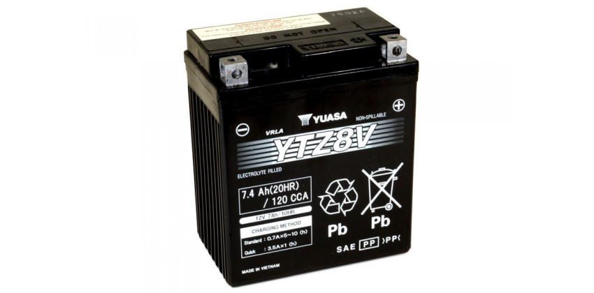 Harga Yuasa YTZ8V Aki Motor Kering & Review Yuasa YTZ8V 