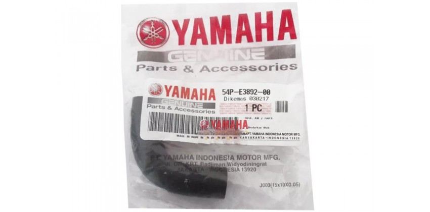 54P-E3892-00 Kabel & Selang Selang Radiator Hitam 0