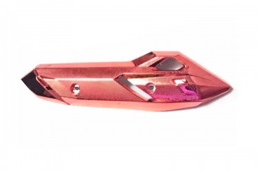 Virgo Racing VRG3348 Cover Knalpot Red/Gold