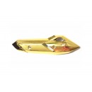 Virgo Racing VRG3348 Cover Knalpot Red/Gold 1