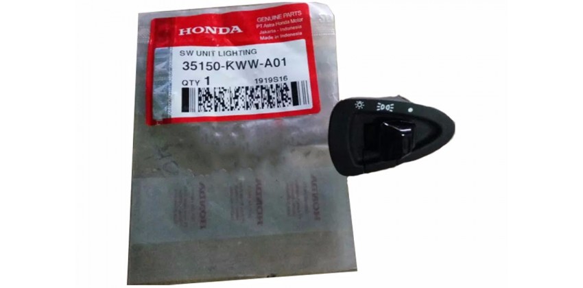 Honda Genuine Parts 35150-KWW-A01 Handle Switch Hitam 0