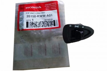 Honda Genuine Parts 35150-KWW-A01 Handle Switch Hitam