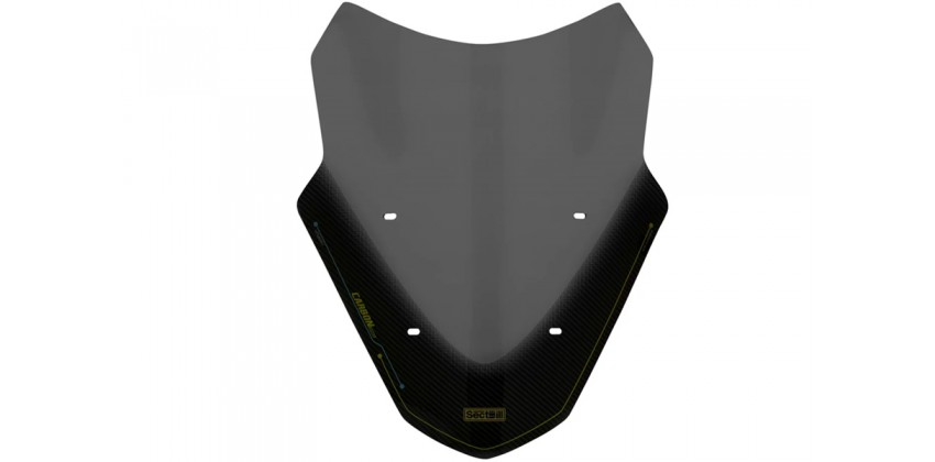 Vector Smoke Windshield & Visor Windshield Carbon 0
